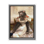 Bouguereau's Chimp in Gown