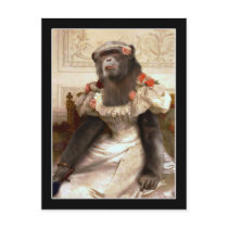Bouguereau's Chimp Post Card