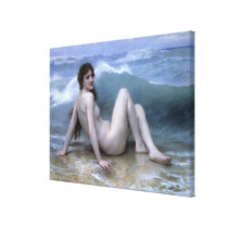Bouguereau's Classic 1896 Painting - The Wave