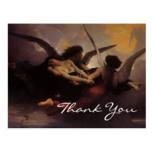 Bouguereau's Soul Brought to Heaven Postcards