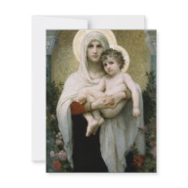 Bouguereau's The Madonna of the Roses (1903)