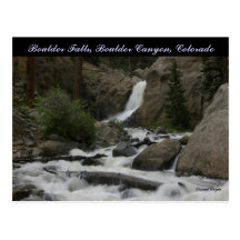 Boulder Falls Post Card