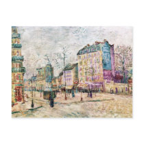 Boulevard de Clichy by Vincent van Gogh Postcards