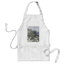 Boulevard Des Capucines By Claude Monet Aprons