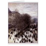 Boulevard des Capucines Greeting Card