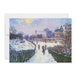 Boulevard Saint Denis Argenteuil by Claude Monet Invite