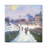 Boulevard Saint Denis Argenteuil by Claude Monet Refrigerator Magnet