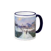 Boulevard Saint Denis Argenteuil by Claude Monet Coffee Mugs