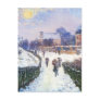 Boulevard Saint Denis Argenteuil by Claude Monet Post Card