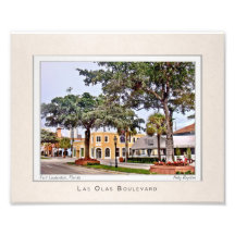 Boulevard under the Trees. Photographic Print