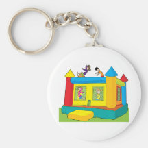 Bounce Castle Kids Keychains