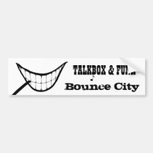 Bounce City Type1 Bumper Stickers バンパーステッカー