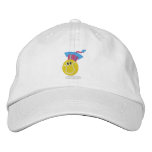 Bouncee™ smiling tennis ball_student of the game embroidered baseball cap