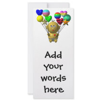 BOUNCING BABY BOY WITH 10 BALLOONS