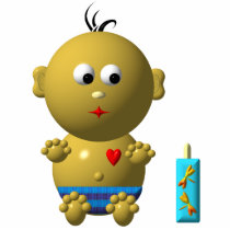 BOUNCING BABY BOY WITH 1 BOTTLE