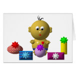 BOUNCING BABY BOY WITH 5 PRESENTS