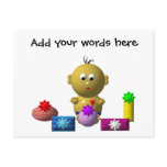 BOUNCING BABY BOY WITH 5 PRESENTS