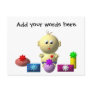 BOUNCING BABY BOY WITH 5 PRESENTS