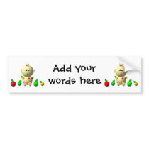 BOUNCING BABY GIRL WITH 6 APPLES