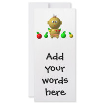 BOUNCING BABY GIRL WITH 6 APPLES