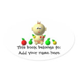 BOUNCING BABY GIRL WITH 6 APPLES