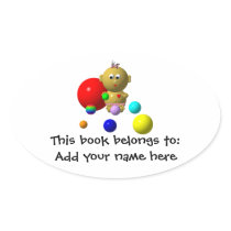 BOUNCING BABY GIRL WITH 8 BALLS