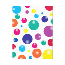 Bouncing Balls Wrapped Canvas Gallery Wrapped Canvas