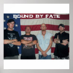 BOUND BY FATE Flag Poster