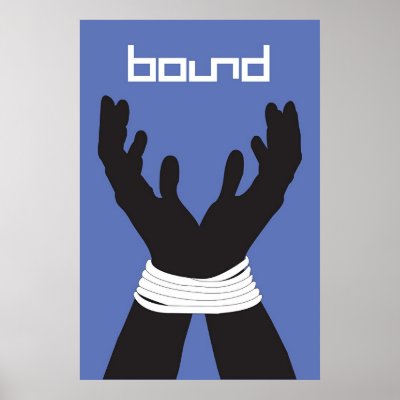 Bound Records Hands Tied Poster by boundrecords