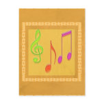 Bound to Sound Good -  Dancing Music Symbols Postcards