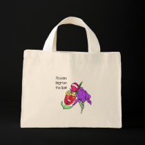 bouquet, FlowersBrightenthe Spirit bags