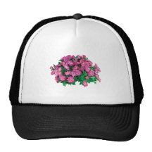 Bouquet Magenta Mums Trucker Hat