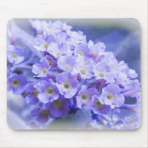 Bouquet of Blues Mouse Pads