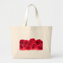 Bouquet of Bright Pink Roses Bags