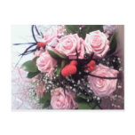 Bouquet of flowers postcard