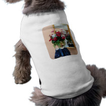 Bouquet of Peonies With Reflections Pet Tshirt