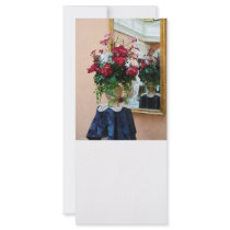 Bouquet of Peonies With Reflections Rack Cards
