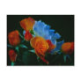 Bouquet of roses and meaning post cards