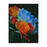 Bouquet of roses and meaning post cards
