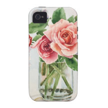 Bouquet of roses iPhone 4 case
