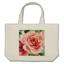 Bouquet of roses tote bag