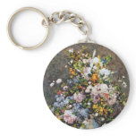 Bouquet of Spring Flowers keychains