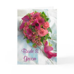 Bouquet Wedding Invitation Card