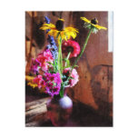 Bouquet With Black-Eyed Susans and Phlox Post Cards