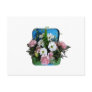 Bouquet With Daisies and Carnations Post Card