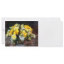 Bouquet With Roses and Calla Lilies Custom Rack Cards