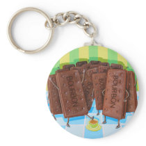 Bourbon Cream Tea keychains