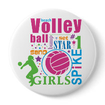 Bourne Beach Volleyball Pins