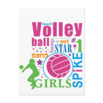 Bourne Beach Volleyball Post Card