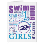 Bourne Swimming Cards